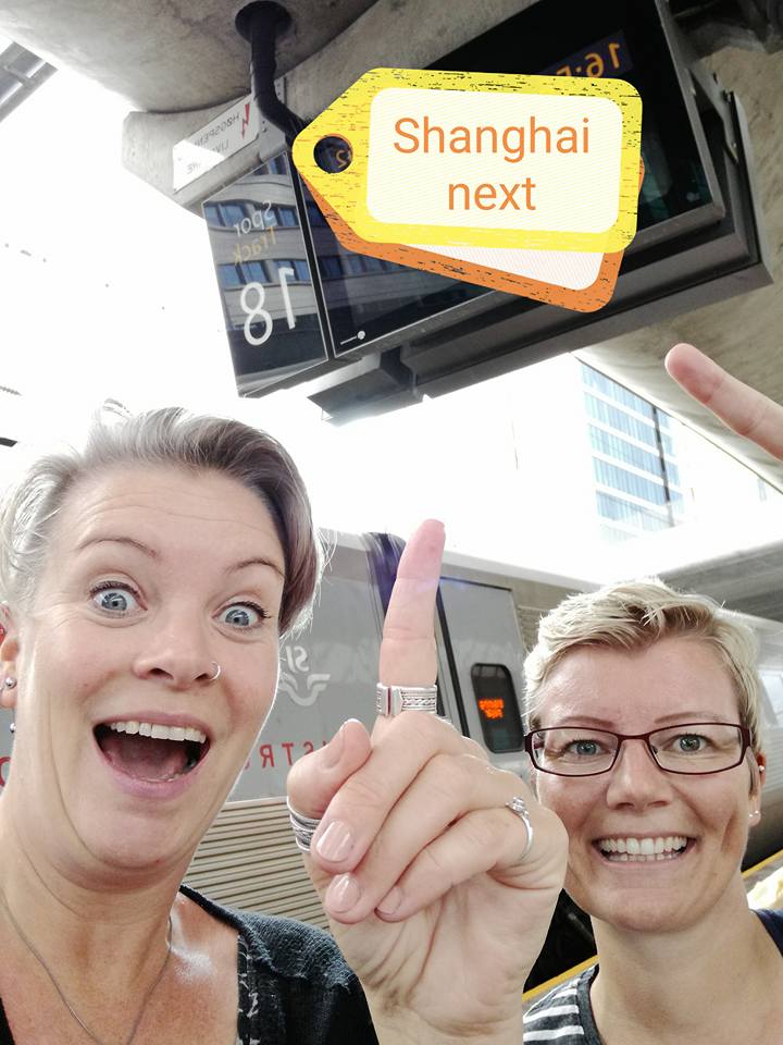 Train journey of a lifetime begins! 😃🚂 Train journey of a lifetime begins! 😃🚂