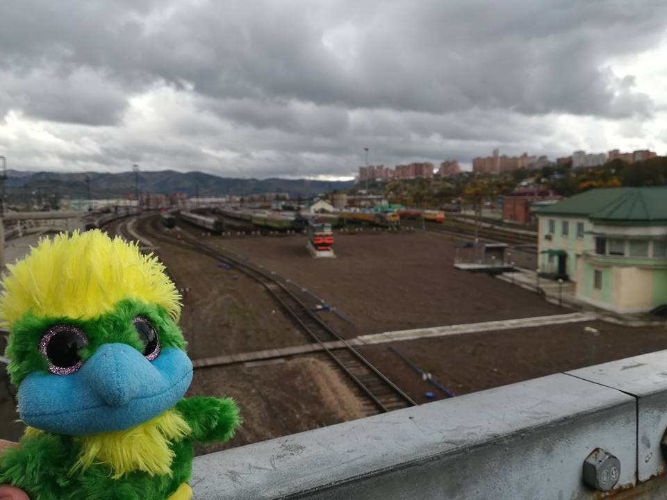 Posing at Novosibirsk… Posing at Novosibirsk…