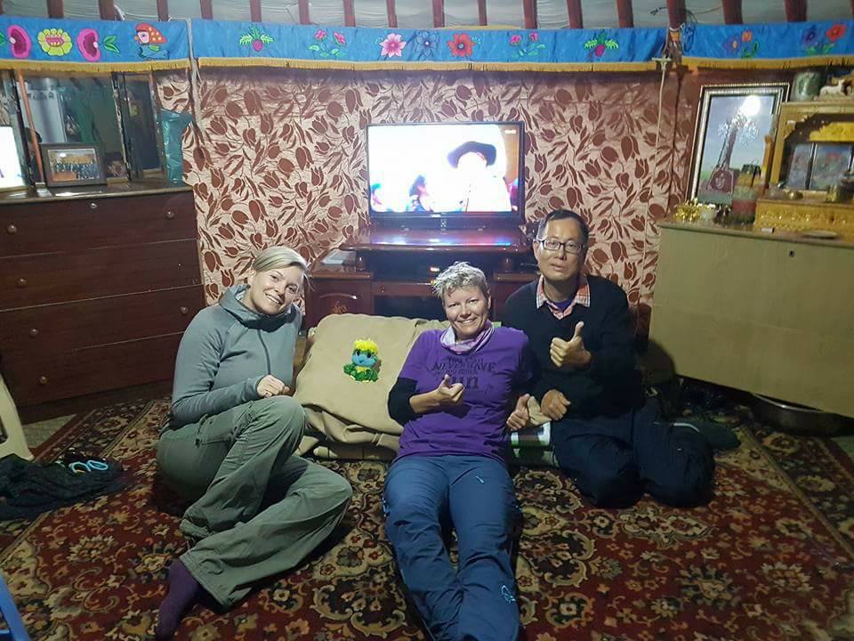 Spending our 3rd night on the floor in the Park Rangers warm Ger in Khustain National Park, after spotting the only wild horses left in the world. 🐴 Spending our 3rd night on the floor in the Park Rangers warm Ger in Khustain National Park, after spotting the only wild horses left in the world. 🐴