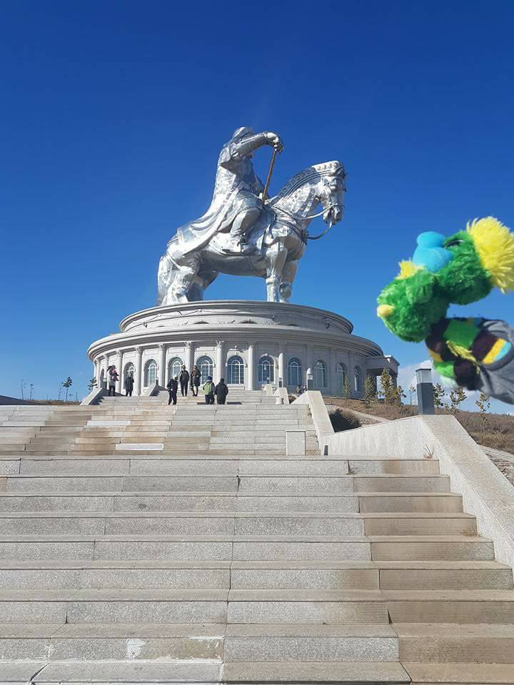 The one and only Chenggis Khan! 40m. tall! The one and only Chenggis Khan! 40m. tall!