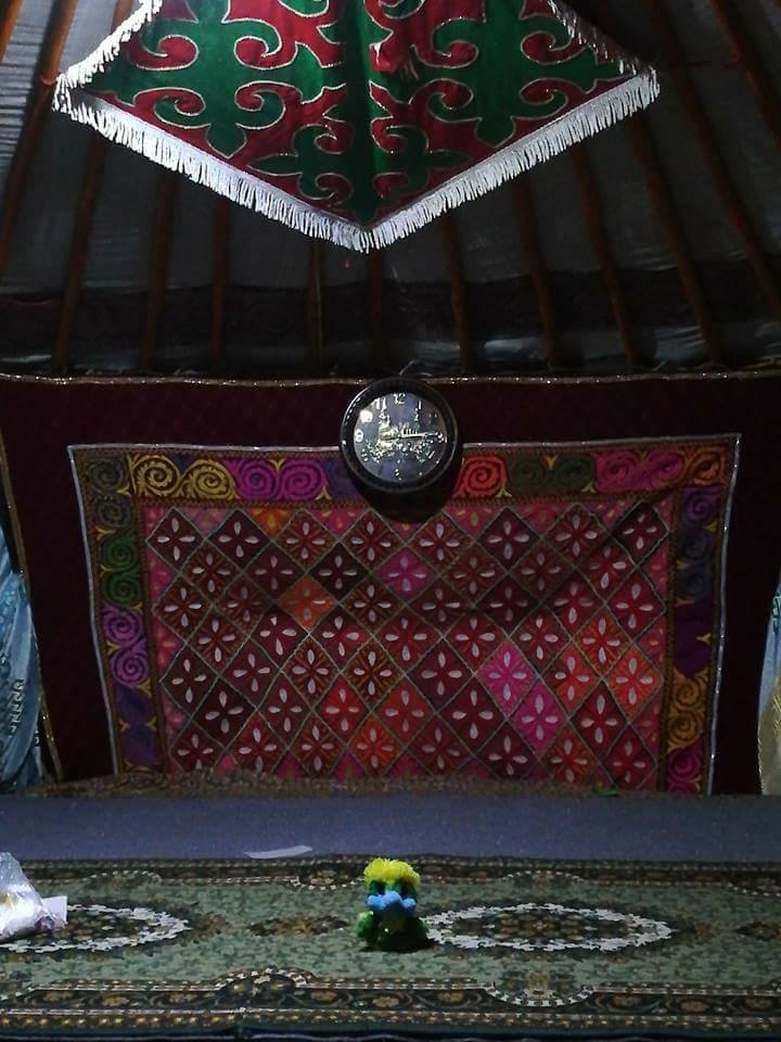 My sleeping place in Terelj National Park. A lovely warm Ger with a lovely Kazakh family! 😃 My sleeping place in Terelj National Park. A lovely warm Ger with a lovely Kazakh family! 😃