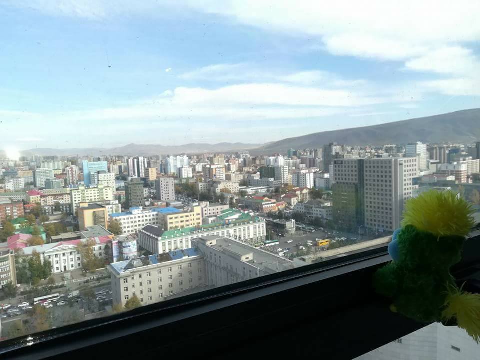 View from the “Eagles nest” in Ulan Bataar! View from the “Eagles nest” in Ulan Bataar!