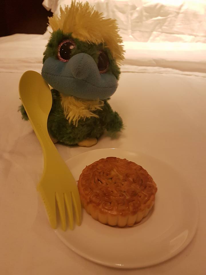 Had to try the Chinese Mooncake…. Had to try the Chinese Mooncake….