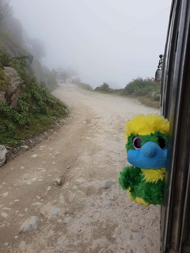 After crossing the border from Tibet to Nepal, the roads are turning worse due to a poor country who struggles with infrastructure, earthquakes and landslides… After crossing the border from Tibet to Nepal, the roads are turning worse due to a poor country who struggles with infrastructure, earthquakes and landslides…