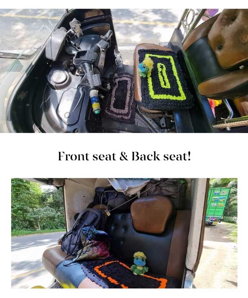 Front & Back seat with loads of space for a small eagle!! Front & Back seat with loads of space for a small eagle!!