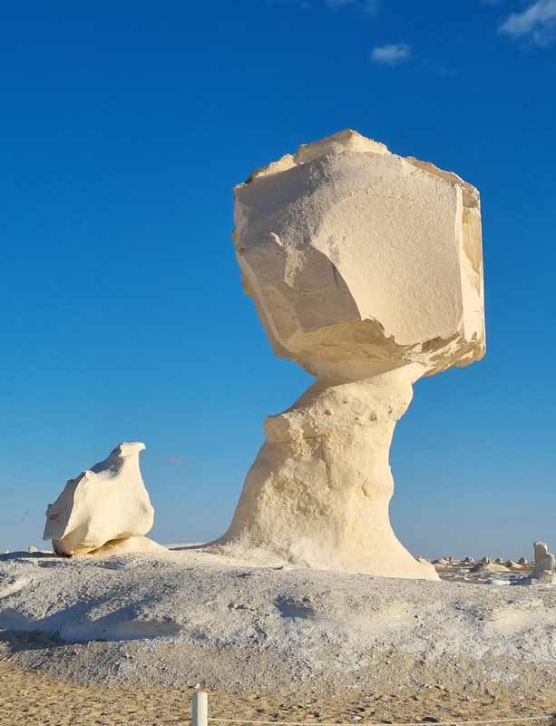 These impressive rock formations were shaped by millions of years of wind and water erosion after the area was once an ancient seabed.